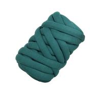Chunky Yarn for Arm Knitting,Chunky Wool Thick Cotton Wool core Spun Yarn, Craft Tube, Blanket, hat, Bulky arm, Hand Knitting, for, 500G(Blackish Green)