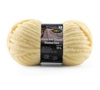 Chunky Yarn for Crocheting Blankets and Giant Yarn Projects - #7 Jumbo Super Bulky Blanket Yarns for Crocheting - Extra Thick Yarns for Blankets, Baby Items - 3.52oz, Soft Yellow, 1 Skein