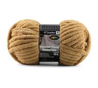Chunky Yarn for Crocheting Blankets and Giant Yarn Projects - #7 Jumbo Super Bulky Blanket Yarns for Crocheting - Extra Thick Yarns for Blankets, Baby Items - 3.52oz, Coffee Brown, 1 Skein
