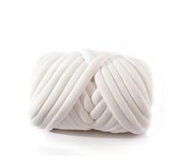 Chunky Yarn for Hand Knitting 1KG Super Velvet Chunky Yarn Thick Bulky Giant Thread White Bag for Hand Knitting Woven DIY Arm Soft Big Blanket Carpet(31)