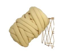 Chunky Yarn for Hand Knitting 1kg Ultra Thick Core Cotton Yarn DIY Hand Woven Soft Anti-Collision Children's Cushion Pet Nest Straight Hair(1)
