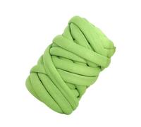 Chunky Yarn for Hand Knitting 1kg Ultra Thick Core Cotton Yarn DIY Hand Woven Soft Anti-Collision Children's Cushion Pet Nest Straight Hair(Green 2)