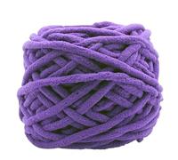 Chunky Yarn for Hand Knitting 2PCS 400g DIYSoft Ice Strip Line CottonYarn Chenille Knitting Yarn DIY for Handmade Blanket Scarf ThickThread(014)