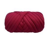 Chunky Yarn for Hand Knitting 500g/Set 2 Sets Super Thick Soft Chunky Gaint Yarn for Wintery Hat Dolls Glove Blanket at DIY Bulky Arm Knitting Roving(Dark Red)