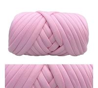 Chunky Yarn for Hand Knitting 500g/Set 2 Sets Super Thick Soft Chunky Gaint Yarn for Wintery Hat Dolls Glove Blanket at DIY Bulky Arm Knitting Roving(Pink)