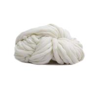 Chunky Yarn for Hand Knitting Chunky Yarn Thick Natural Felt Roving DIY Knit Hand Knitting Spin Blanket Supplies(2)