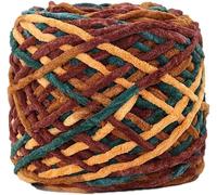 Chunky Yarn for Hand Knitting Crochet Wool, Super Soft Thick Wool for Crochet & Knitting, Fluffy Chenille for Cosy Blankets, Scarves, Hats, Arm Knitting (K)