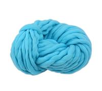 Chunky Yarn for Hand Knitting The Sweeping of Sweatest Coarse Hand-Knit DIY Woven Blanket Scarf Group Thick Line Hand(Peacock Blue)