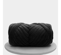 Chunky Yarn Hand Knitting 1KG 1000G Super Velvet Chunky Yarn Thick Bulky Giant Thread White Bag for Hand Knitting DIY Arm Soft Big Blanket Carpet(Dark 1KG)