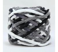 Chunky Yarn Hand Knitting 2PCS 100g/DIY Ball Chenille ice Stripe Thread Thick Yarn Single Strand Stick, Hand Woven Scarf, Slippers, and Knitted Bag(28)