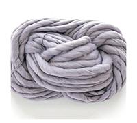 Chunky Yarn Hand Knitting The Sweeping of Sweatest Coarse Hand-Knit DIY Woven Blanket Scarf Group Thick Line Hand(Grigio)
