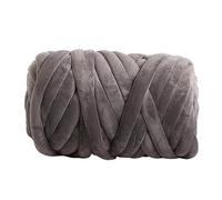 Chunky Yarn Hand Knitting Wool Yarn Stuffed with Cotton Core, Thick Velvet, Hand-Knitted Pet Blanket, Air Conditioning, 1kg(7)
