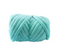 Chunky Yarn Handmade Velvet Core Yarn 3cm Pillow Blanket Strips Cat Nest Line Cotton PolyesterSpun(Green,1000g)