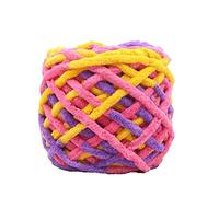 Chunky Yarn, Knit Chenille,500g/1.1lb Blanket,100% Polyester,Arm,DIY Wool,Hand Knitting for Throw Mat Hat Scarf