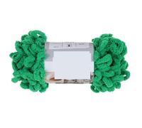 Chunky Yarn Puffy Finger Loops Chunky Chenille Yarn Hand-Woven Thick Wool Threads for Crochet Blanket Carpet DIY Knitting Crafts Supply 100G(18 Fruit Green)