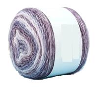 Chunky Yarn Rainbow Woollen Yarn Soft Hand Woven Cake Hat Scarf Sweater Dyeing Crocheting Fancy Blend(1161)