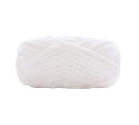 Chunky Yarn,Red DIY Velvet Chenille 100g/0.22lb Bulky Luxury Polyester Vegan Soft Blanket Yar