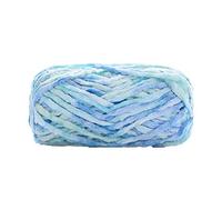 Chunky Yarn,Red DIY Velvet Chenille 100g/0.22lb Bulky Luxury Polyester Vegan Soft Blanket Yar