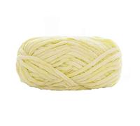 Chunky Yarn,Red DIY Velvet Chenille 100g/0.22lb Bulky Luxury Polyester Vegan Soft Blanket Yar