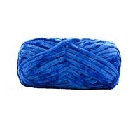 Chunky Yarn,Red DIY Velvet Chenille 100g/0.22lb Bulky Luxury Polyester Vegan Soft Blanket Yar