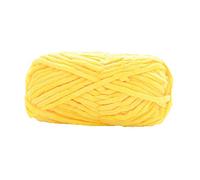 Chunky Yarn,Red DIY Velvet Chenille 100g/0.22lb Bulky Luxury Polyester Vegan Soft Blanket Yar