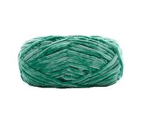 Chunky Yarn,Red DIY Velvet Chenille 100g/0.22lb Bulky Luxury Polyester Vegan Soft Blanket Yar