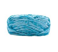 Chunky Yarn,Red DIY Velvet Chenille 100g/0.22lb Bulky Luxury Polyester Vegan Soft Blanket Yar