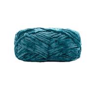 Chunky Yarn,Red DIY Velvet Chenille 100g/0.22lb Bulky Luxury Polyester Vegan Soft Blanket Yar