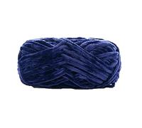 Chunky Yarn,Red DIY Velvet Chenille 100g/0.22lb Bulky Luxury Polyester Vegan Soft Blanket Yar