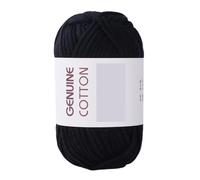 Chunky Yarn Thick 1Pc Hollow Yarn for Crochet Round Hand Knitting Bag Cushion Mat Crocheting DIY Hat Shoe Line Amig(Indigo Blue)