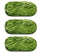 Chunky Yarn Thick 3pcs 100g Super Soft Velvet Yarn Chunky Blanket Chenille Yarns for Knitting and Crochet(Color29)