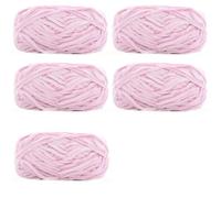 Chunky Yarn Thick 5pcs X100g Yarn Soft Velvet for Knit and Crochet Threads for Sweater Scarf Blankets(Color03)
