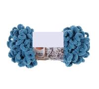 Chunky Yarn Thick Puffy Finger Loops Chunky Chenille Yarn Hand-Woven Thick Wool Threads for Crochet Blanket Carpet DIY Knitting Crafts Supply 100G(12 Milk Blue)