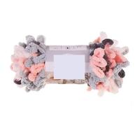 Chunky Yarn Thick Puffy Finger Loops Chunky Chenille Yarn Hand-Woven Thick Wool Threads for Crochet Blanket Carpet DIY Knitting Crafts Supply 100G(45 Cats)