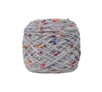 Chunky Yarn Weave Yarn Rainbow Sugar Mohair Candy Bean Thread Scarf Hand Mixed for Manual DIY(07)