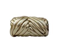 Chunky Yarn Wire Bright Leather Material DIY Bag Handmade Wool Woven Pillow Nest Filling Core Yarn(Color 22,500g)