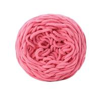 Chunky Yarns 150g/Pc Hand Knitting Velvet Yarn for Chenille Knit Line Polyester Crochet Yarn for Sweater Hat Blanket(38 Peach)