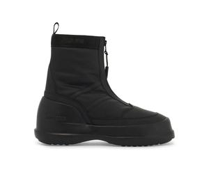 Chunky Zip Boots with Front Zip - male - Moon Boot - Ankle Boots - Black - 6 UK - Shoes 6 UK