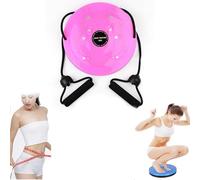 CHUNLIGOUJI Lovely Waist Sculptor Twist, Loovely - Waist Sculptor, Lovely Twist Exercise Device, Loovely Waist Sculptor, Adjustable Twist Exercise Device with Handles (Pink)