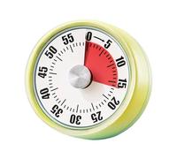 CHUNLINLAODA Visual Timer for Kids, 60 Minutes Visual Timer, 60 Minute Countdown for Classroom Office Kitchen School, Desk Ti-mer Kids Time Management Tools (Green)