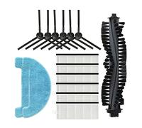 ChunLK Compatible A40 A4S Polaris PVCR 0826 0726W Amibot Spirit ICE H2O Smart Gutrend Style 220 Main Side Brush Filter Mops Parts (Color : Set D)