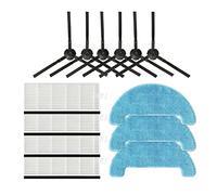 ChunLK Compatible A40 A4S Polaris PVCR 0826 0726W Amibot Spirit ICE H2O Smart Gutrend Style 220 Main Side Brush Filter Mops Parts (Color : Set C)