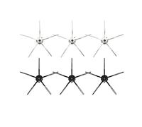 ChunLK Filter Main Side Brush Mop Spare Parts Compatible With 1S SDJQR03RR rbrck S5 Max S50 S51 S55 S6 MaxV Pure Vacuum Cleaner Kit (Color : 6pcs sb)