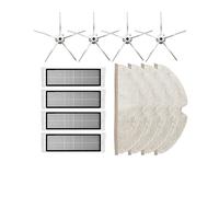 ChunLK Filter Main Side Brush Mop Spare Parts Compatible With 1S SDJQR03RR rbrck S5 Max S50 S51 S55 S6 MaxV Pure Vacuum Cleaner Kit (Color : Set 12)