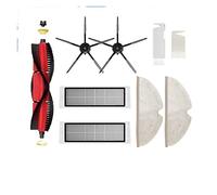 ChunLK Filter Main Side Brush Mop Spare Parts Compatible With 1S SDJQR03RR rbrck S5 Max S50 S51 S55 S6 MaxV Pure Vacuum Cleaner Kit (Color : Set 11)