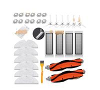 ChunLK Main Brush Washable Filter Side Brush Kit Compatible With Mi Vacuum 1st 1S Robot rbrck S50 S51 S55 S6 T60 T61 T65 Parts (Color : 26)