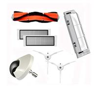 ChunLK Main Brush Washable Filter Side Brush Kit Compatible With Mi Vacuum 1st 1S Robot rbrck S50 S51 S55 S6 T60 T61 T65 Parts (Color : 16)