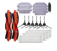 ChunLK Main Side Brush Filter Mop Compatible With Mi Robot Vacuum-Mop Pro STYTJ02YM 2S 3C Conga 3490 V2 PRO V3 SE Parts (Color : Set S)