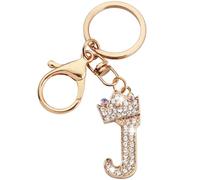 ChunlongFour Initial Letter Keychain for Women Girl Bag Charm Butterfly Tassel Keychain for Wallet Car Key Backpack Handbag