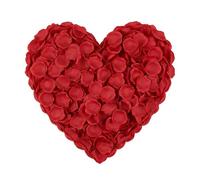 ChunRun 3000pcs Red Rose Petals for Her Set, Artificial Roses Flower Petals for Romantic Night, Valentines Day Decorations and Wedding, Event, Party, Home Decor, Bedroom Decoration Wedding Party